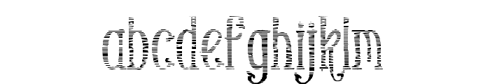 Oldiez grdn serif Font LOWERCASE