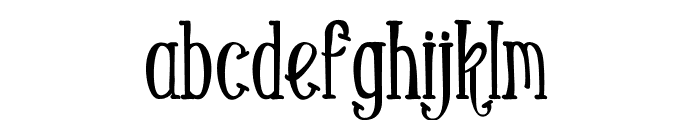 Oldiez reg serif Font LOWERCASE