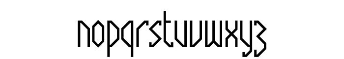 Oldrune Font LOWERCASE