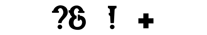 Oldser-Plain Font OTHER CHARS