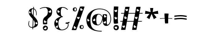 Oliandre-Love Font OTHER CHARS