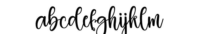 Oligarch Font LOWERCASE