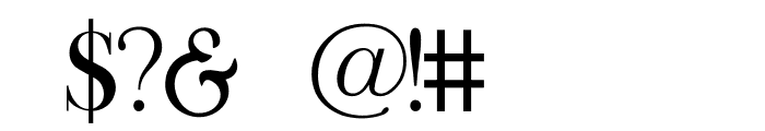 Oliva Serif Font Regular Font OTHER CHARS