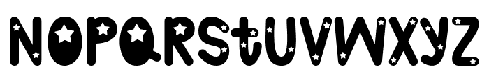 Olive Stary Font LOWERCASE