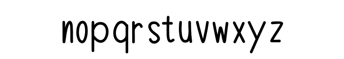 OliveBold Font LOWERCASE