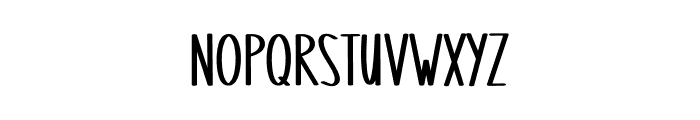 Olived Font LOWERCASE