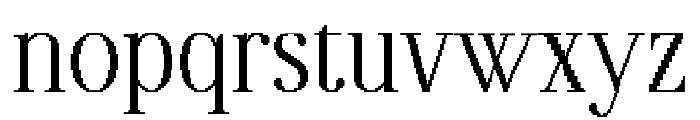 Oliveira Regular Font LOWERCASE