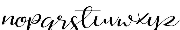 Oliver Sparks Italic Font LOWERCASE