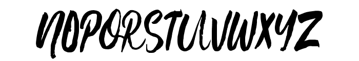 OliverStumble-Regular Font UPPERCASE