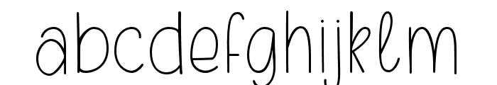 Olivetta Regular Font LOWERCASE