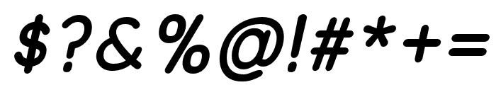 Olivette Black_Italic Font OTHER CHARS