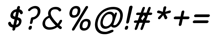 Olivette Bold _Italic Font OTHER CHARS
