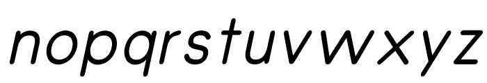 Olivette Bold_Italic Font LOWERCASE