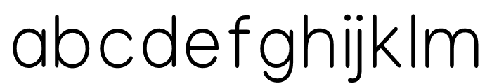 Olivette Regular Font LOWERCASE