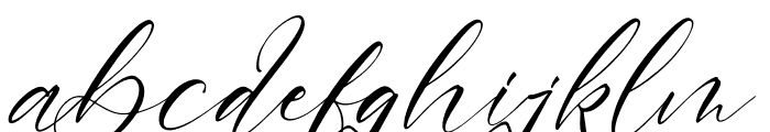 Olivia Italic Font LOWERCASE
