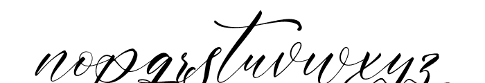 Olivia Italic Font LOWERCASE