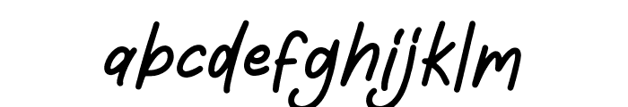 OliviaBloom-Regular Font LOWERCASE