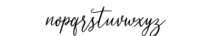 Oliviarsscript Font LOWERCASE