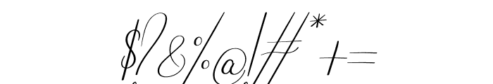 Olleta Italic Font OTHER CHARS