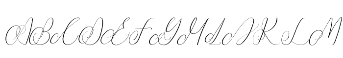 Olleta Italic Font UPPERCASE