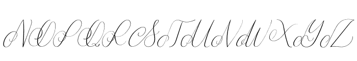 Olleta Italic Font UPPERCASE