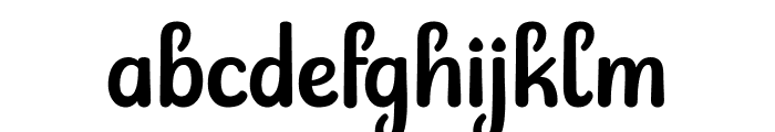 Ologin Font LOWERCASE