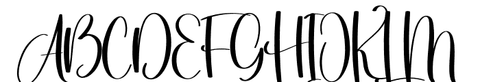 Olrihgt Font UPPERCASE