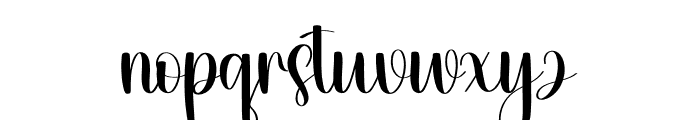 Olrihgt Font LOWERCASE