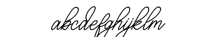 Oluwatobiloba Italic Font LOWERCASE