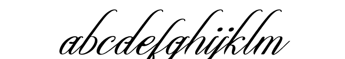 Olydemi Italic Font LOWERCASE