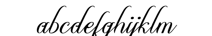 Olydemi Font LOWERCASE