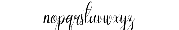 Olynchan Font LOWERCASE
