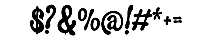 Omecca Vertilla Regular Font OTHER CHARS