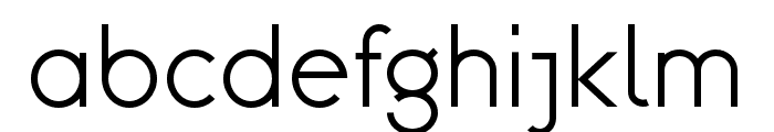 Omega Sans Medium Font LOWERCASE