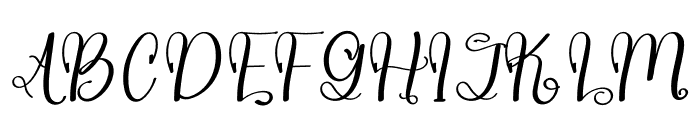 Omighty Font UPPERCASE