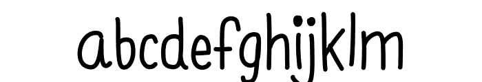 One fine day Font LOWERCASE