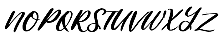 Onehunty-Regular Font UPPERCASE