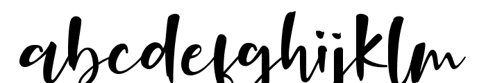 Onelove Font LOWERCASE