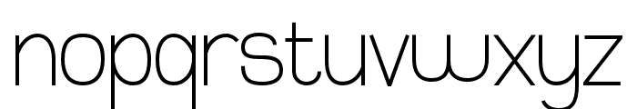 OnesUnisod-Regular Font LOWERCASE