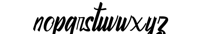 Onetry Font LOWERCASE