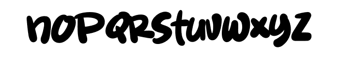 Ontro Buck Font LOWERCASE