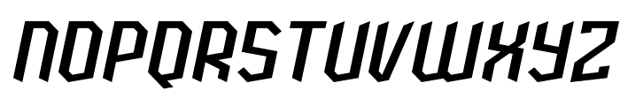 Onykar Slant Regular Font UPPERCASE