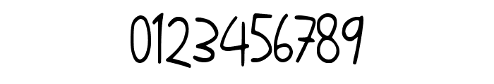 Openhearted Handwriting Regular Font OTHER CHARS