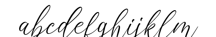 Opera Signature Script Font LOWERCASE