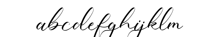 Ophelia Cassidy Font LOWERCASE