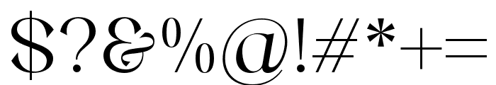 Opsi-Regular Font OTHER CHARS