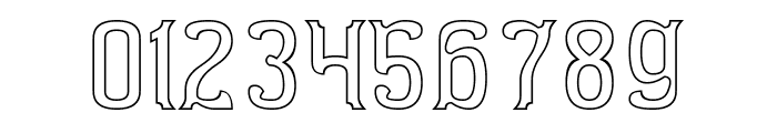 Optical Illusion-Hollow Font OTHER CHARS