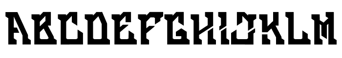 Optimazer Font UPPERCASE