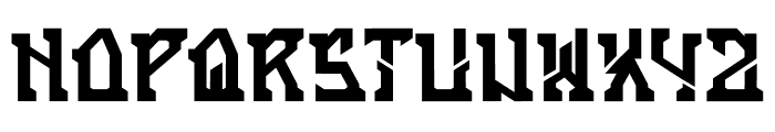 Optimazer Font UPPERCASE