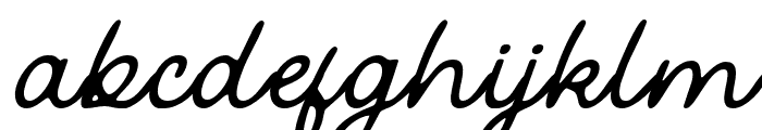 Opulent Floral Regular Font LOWERCASE